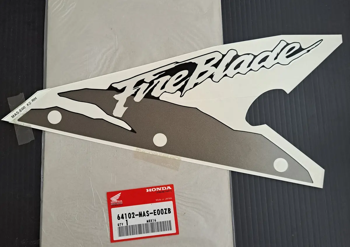 Cbr900rr Fireblade Cowl Decal 1