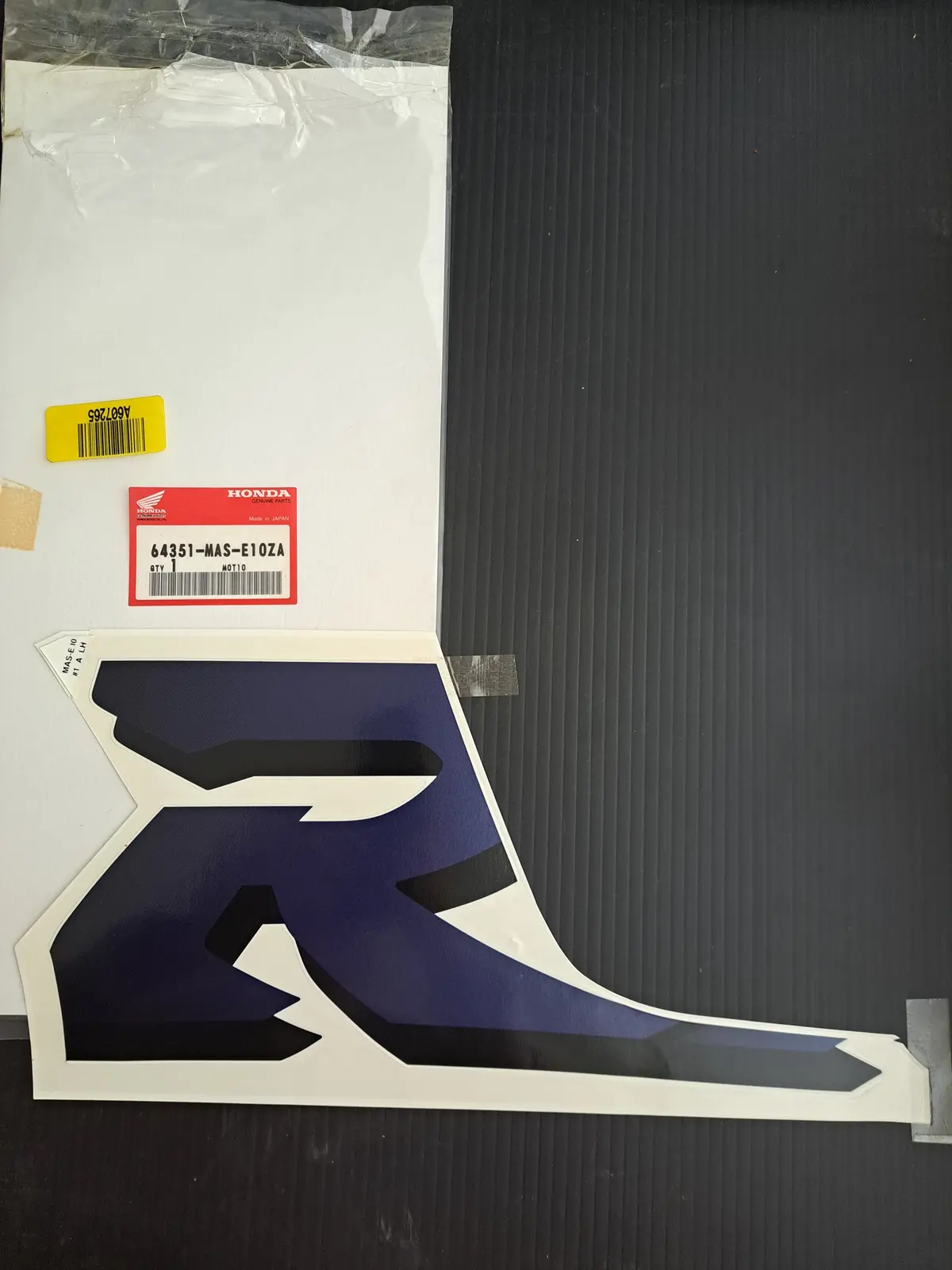 Cbr900rr Fairing Emblem Decal 1