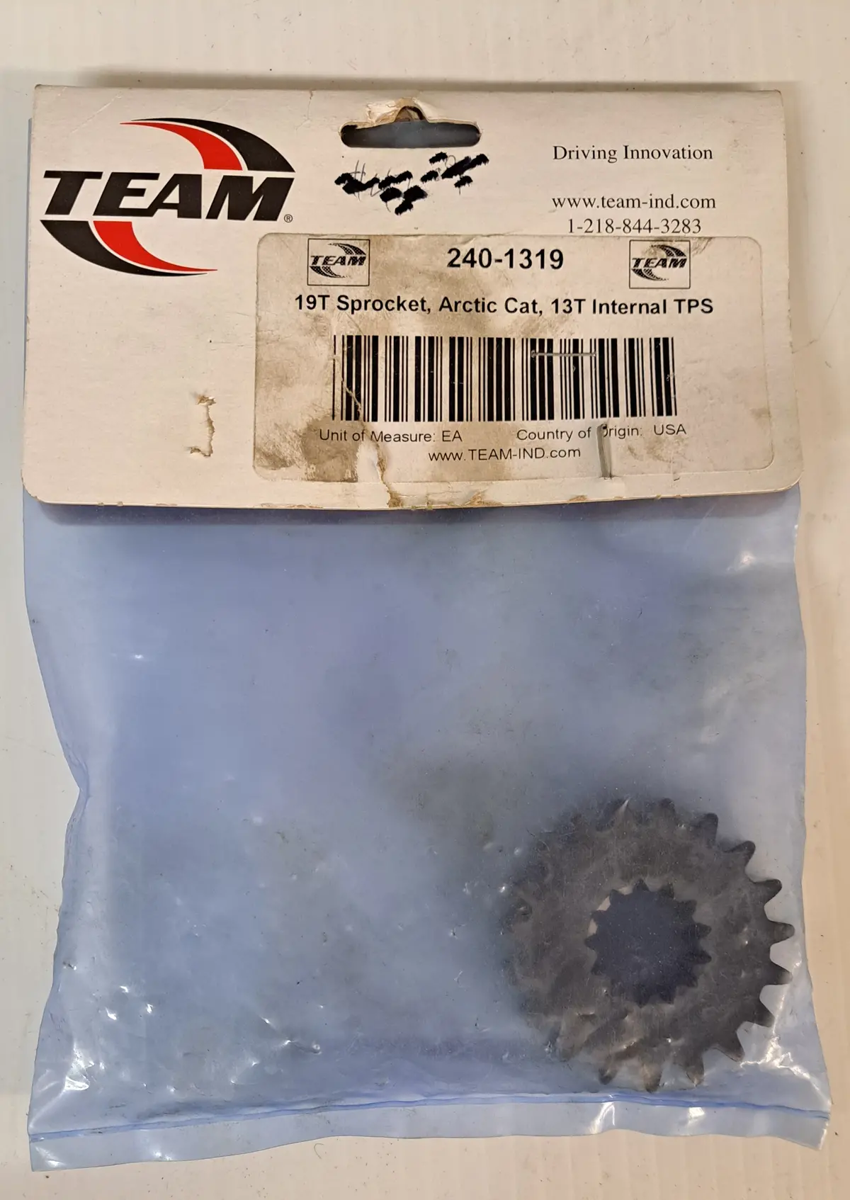 Arctic C, 13T Internal Tpsat Team Industries 19T Sprocket 1