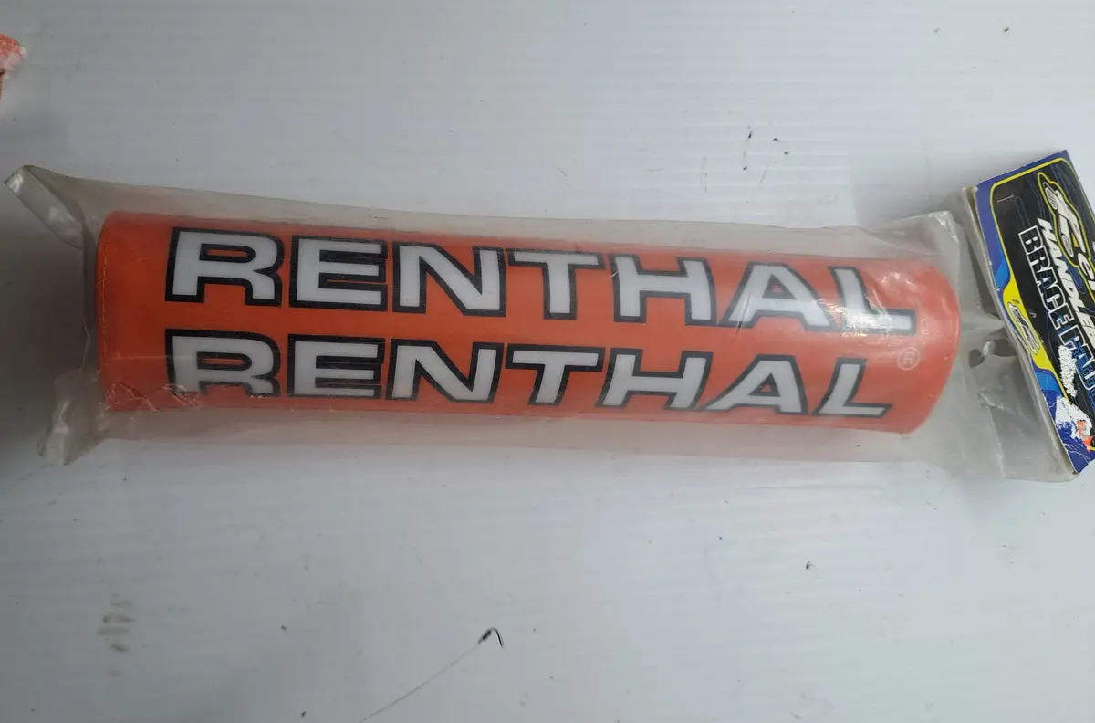 Renthal Orange Cross Bar Pad 1