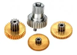 2082X  Gear Set, Metal (For 2080X Micro Waterproof Servo) 1