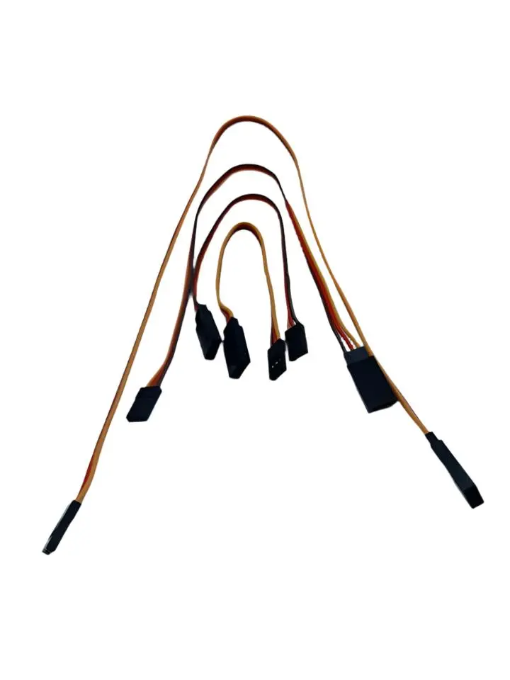 Wagcabsvrext4 Servo Extensions Cables (Variety Pack Of 4) 1