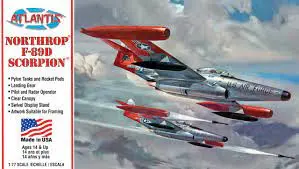 1:72 Northrop F-89D Scorpion 1