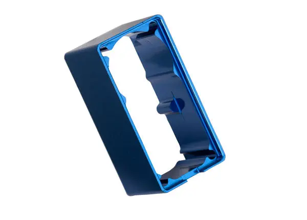 2254 Traxxas Servo Case, Aluminum (Blue-Anodized) (Middle) (For 2250 1