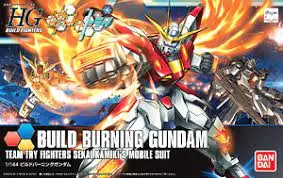 1:144 Build Burning Gundam (Hg) 1