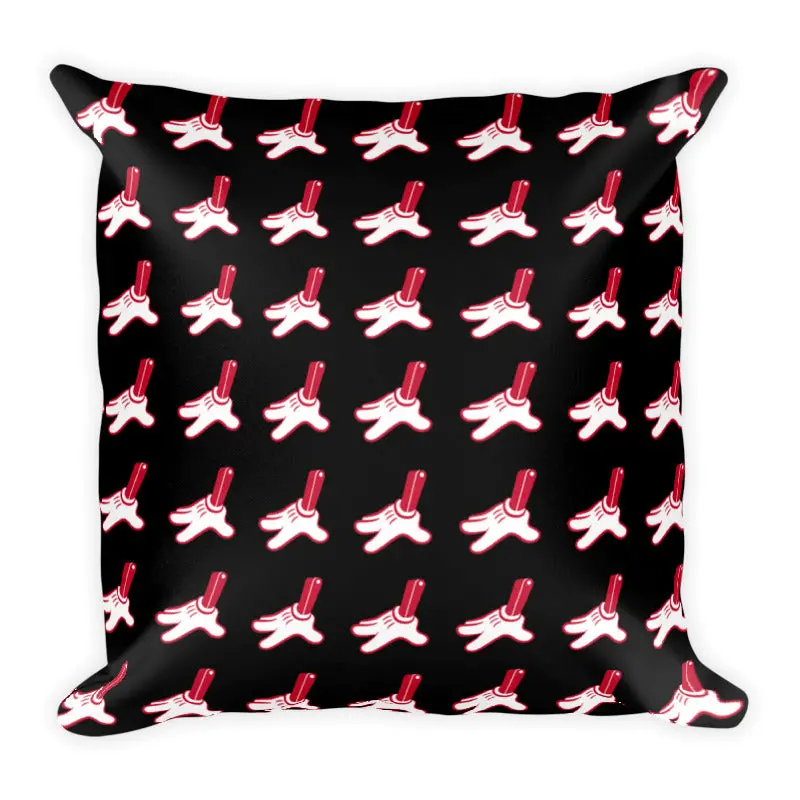 Silent Stage Gallery Black "Give Me Your Hand" Pillow Limited Edition 1