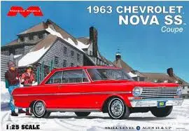 1:25 1963 Chevrolet Nova Ss Coupe 1