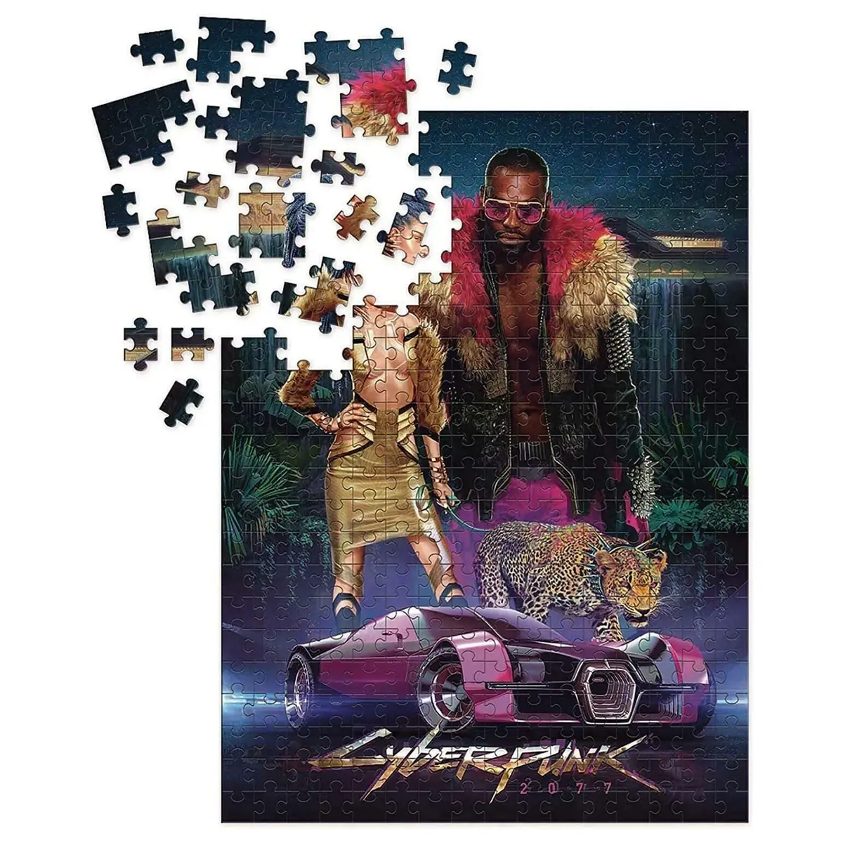 Cyberpunk 2077 Neokitsch 1000-Piece Puzzle 1