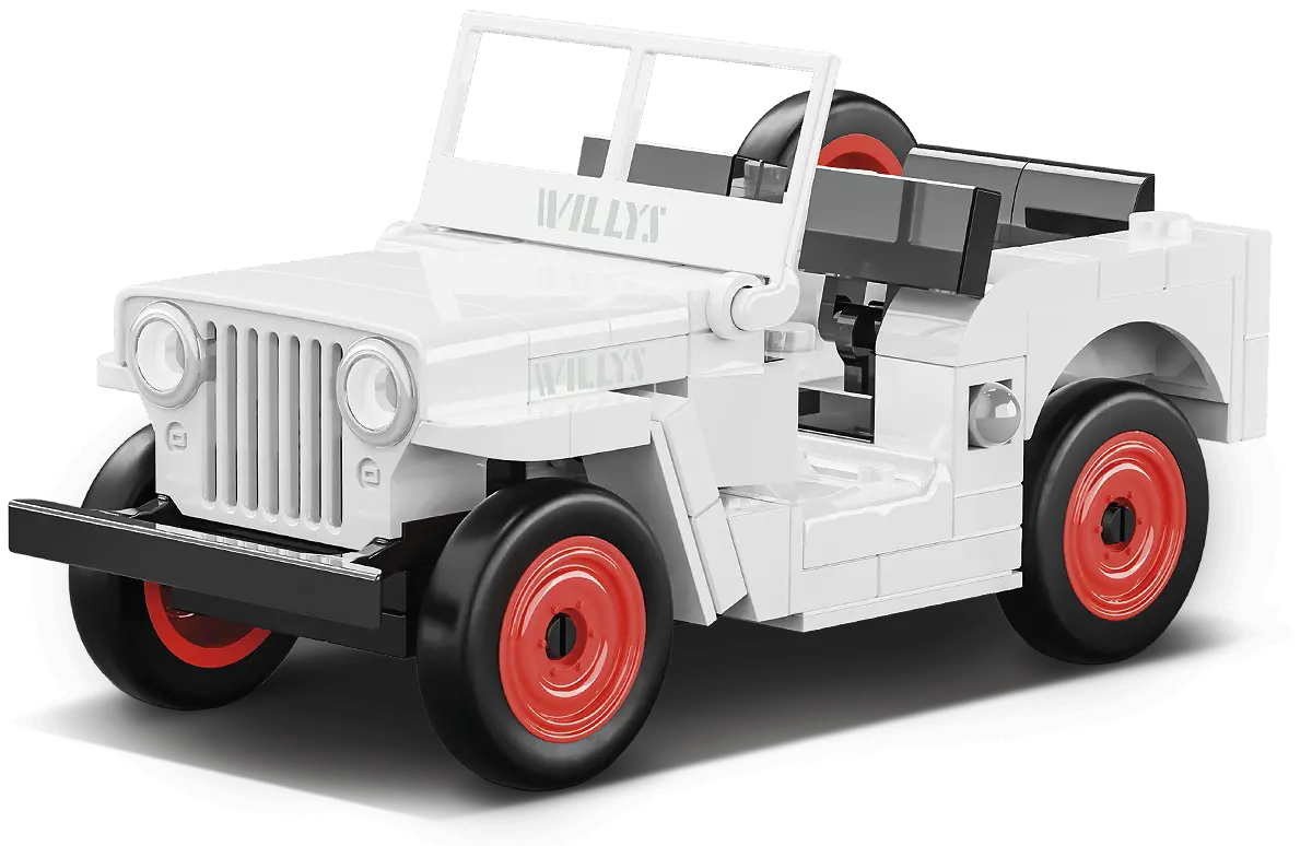 Cobi-24518 111 Pcs Youngtimer /24518/ Jeep Willys Cj-2A Wh 1