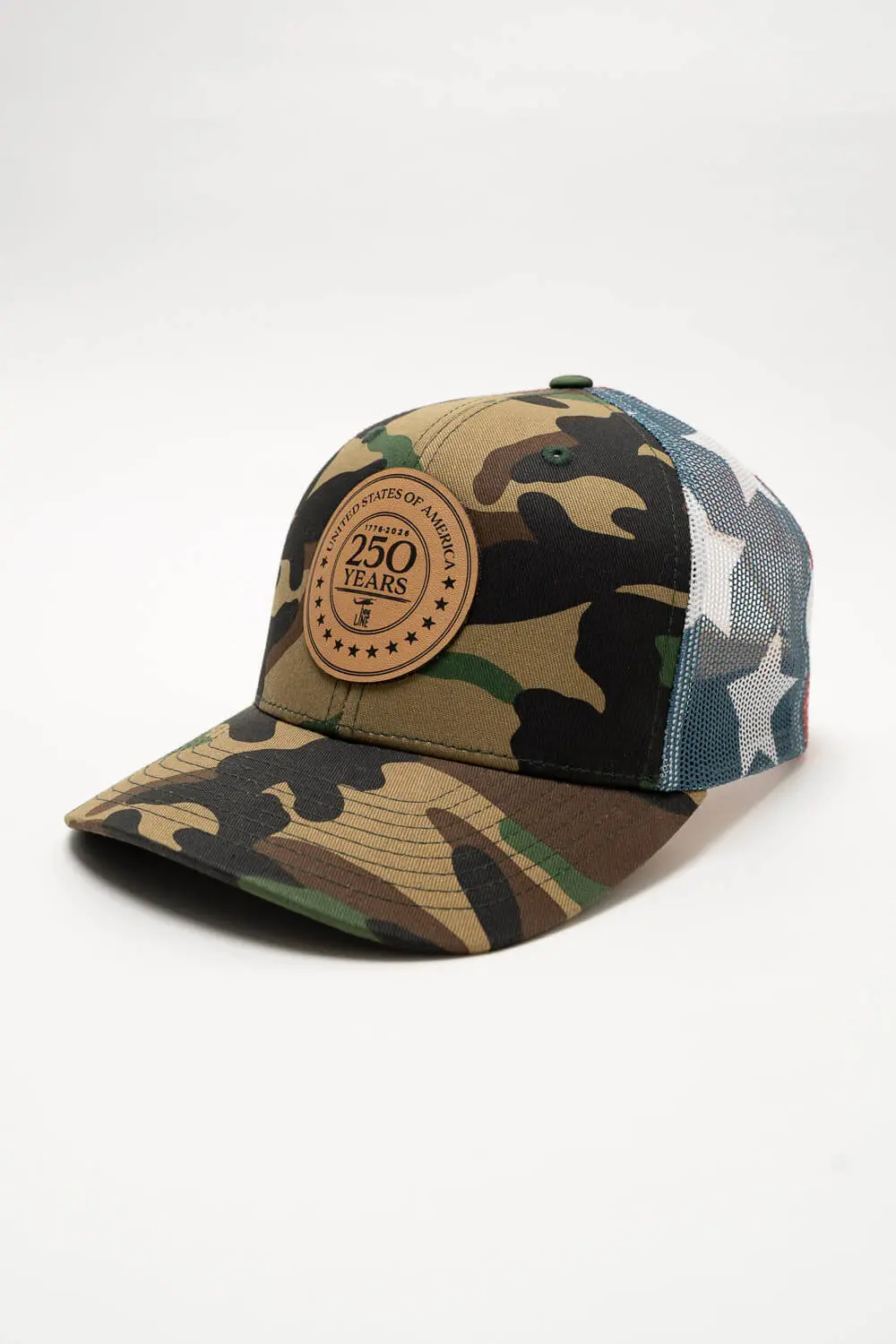250Th Circle Logo - Richardson Snapback Hat 1
