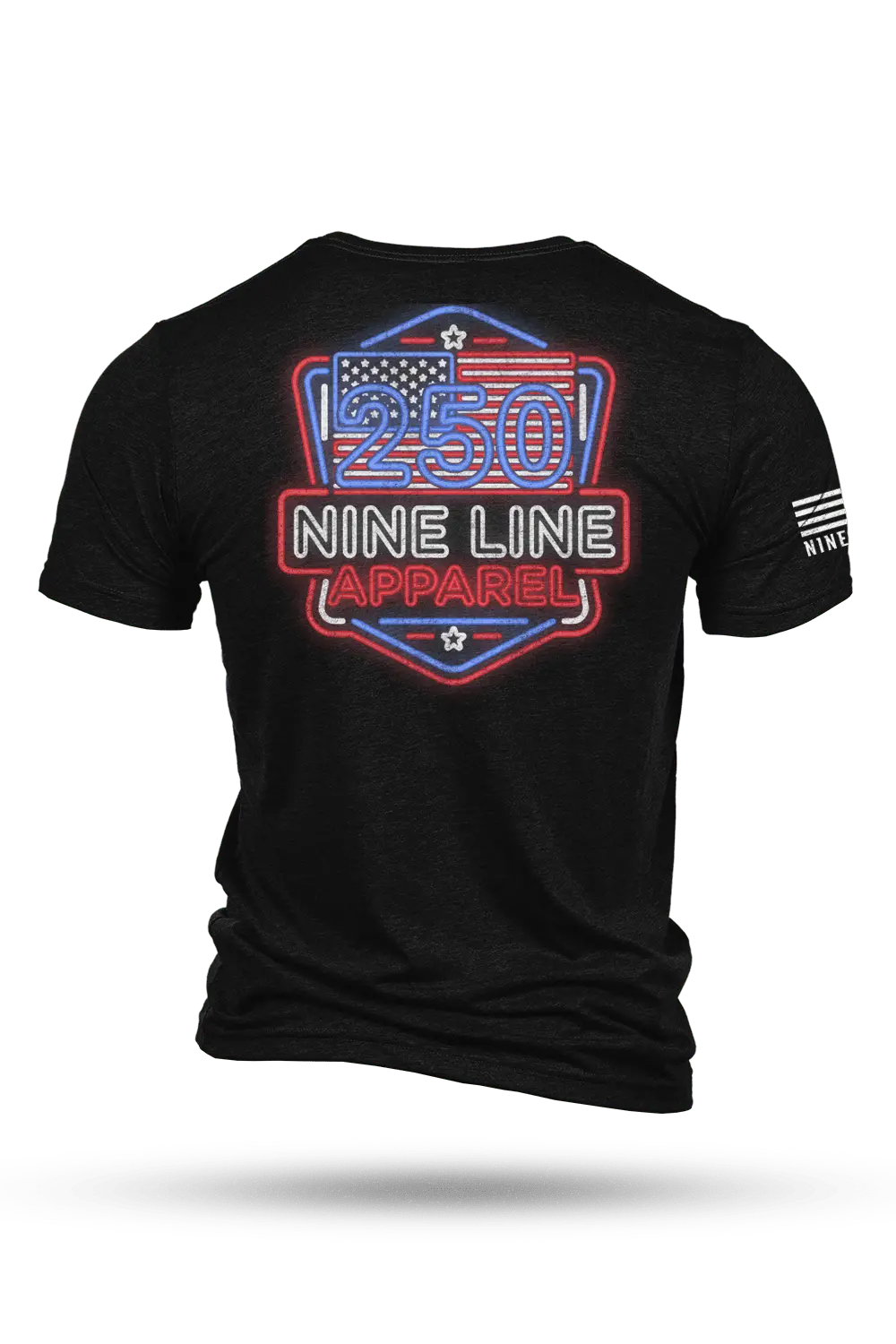 250Th Nine Line Neon - T-Shirt 1