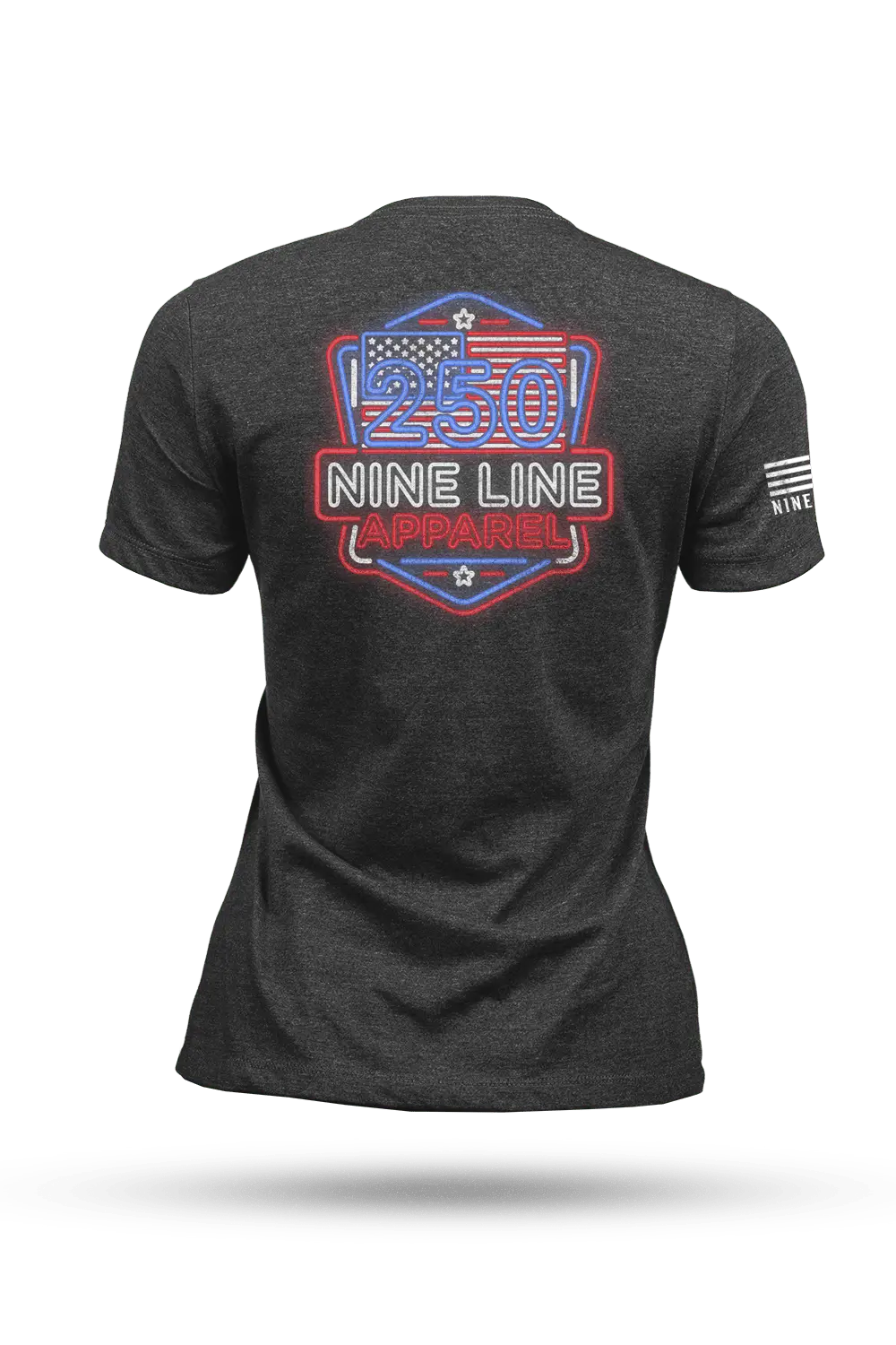 250Th Nine Line Neon - Women's T-Shirt 1