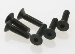 2546 Screws, 4X15mm Countersunk Machine (Hex Drive) (6) 1