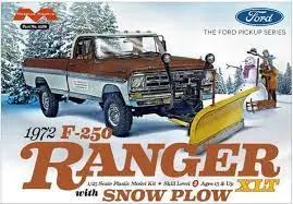 1:25 1972 F-250 Ranger With Snow Plow 1