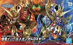 Sdw Heroes: Wukong Impulse Gundam Dx Set 1