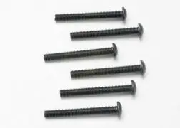 2581 Screws, 3X25mm Button-Head Machine (Hex Drive) (6) 1