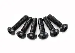 2593 Screws, 3X14mm Button-Head Machine (Hex Drive) (6) 1