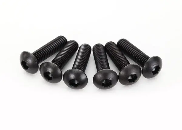 2594 Screws, 4X15mm Button-Head Machine (Hex Drive) (6) 1