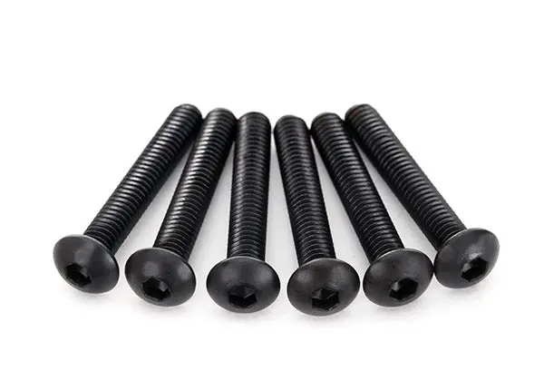 2596 Screws, 4X25mm Button-Head Machine (Hex Drive) (6) 1
