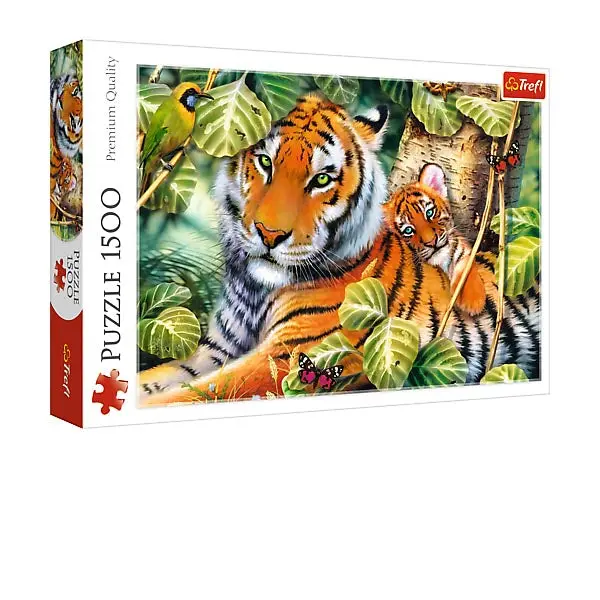 Two Tigers 1500-Piece Puzzle 1