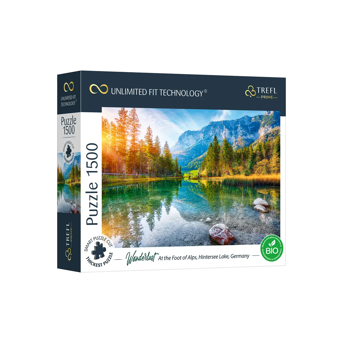At The Foot Of Alps, Hintersee Lake, Germany 1500-Piece Puzzle 1