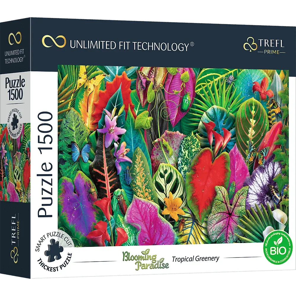Tropical Greenery 1500-Piece Puzzle 1