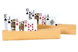 Card Holders - Two 9" Wooden 1