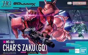 1:144  Gquuuuuux: Char's Zaku (Gq) (Hg) 1