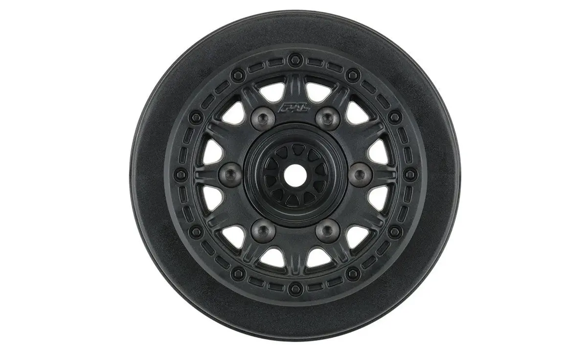 Pro278503 Raid 2.2"/3.0" Black 6X30 Removable Hex Sc Wheels (2) For Ae Dr10 Rear, Slash® 2Wd & Slash® 4X4 Front Or Rear 1