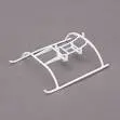 Landing Skids W/Battery Mount, White 1
