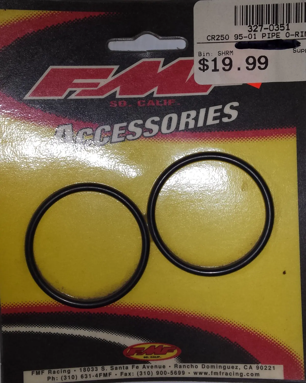 Cr250 Fmf Pipe Oring Set 1