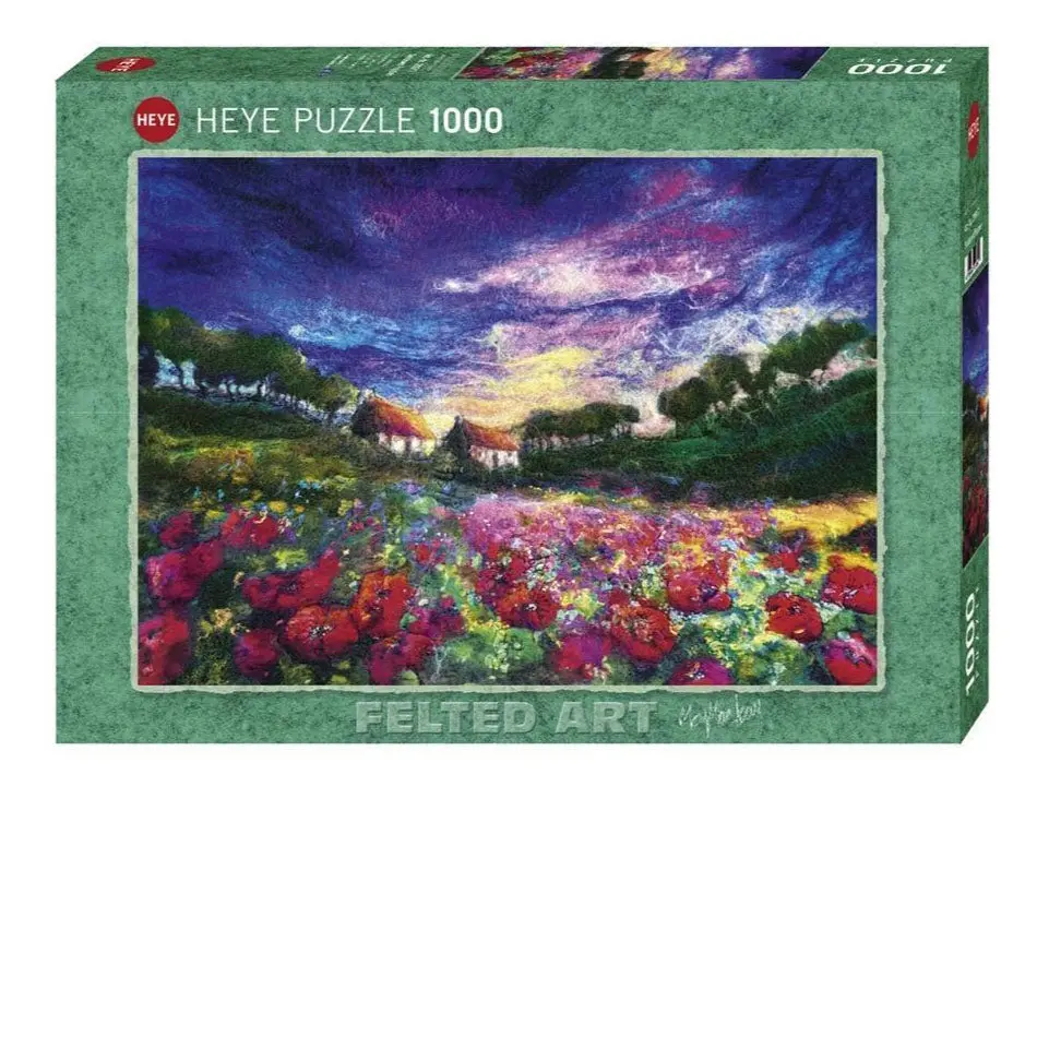 Sundown Poppies 1000-Piece Puzzle 1
