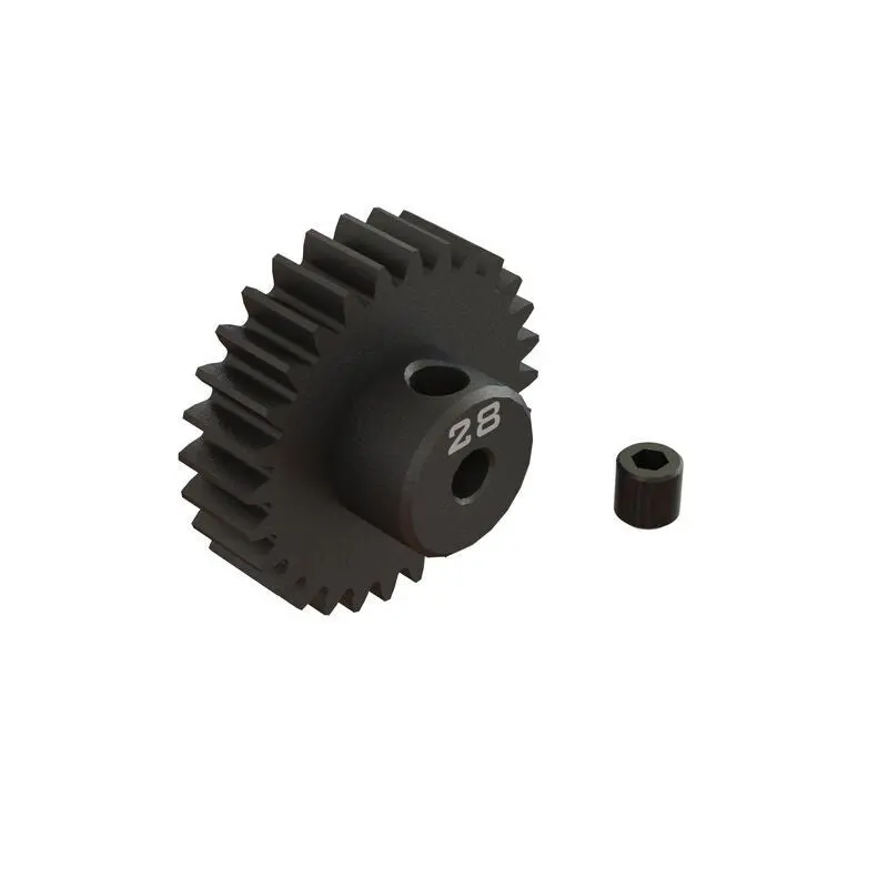 Ara311090 28T 0.8Mod 1/8" Bore Cnc Steel Pinion Gear 1