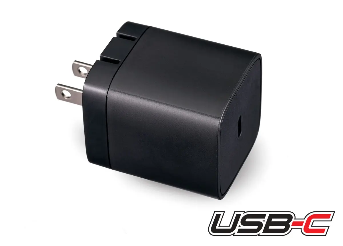 2912 Traxxas Power Adapter, Ac, Usb-C (45W) (For North America) 1