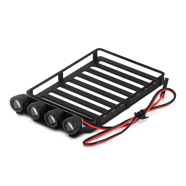 Zh-S-017 1/24 Rc Roof Rack And Light Bar 1