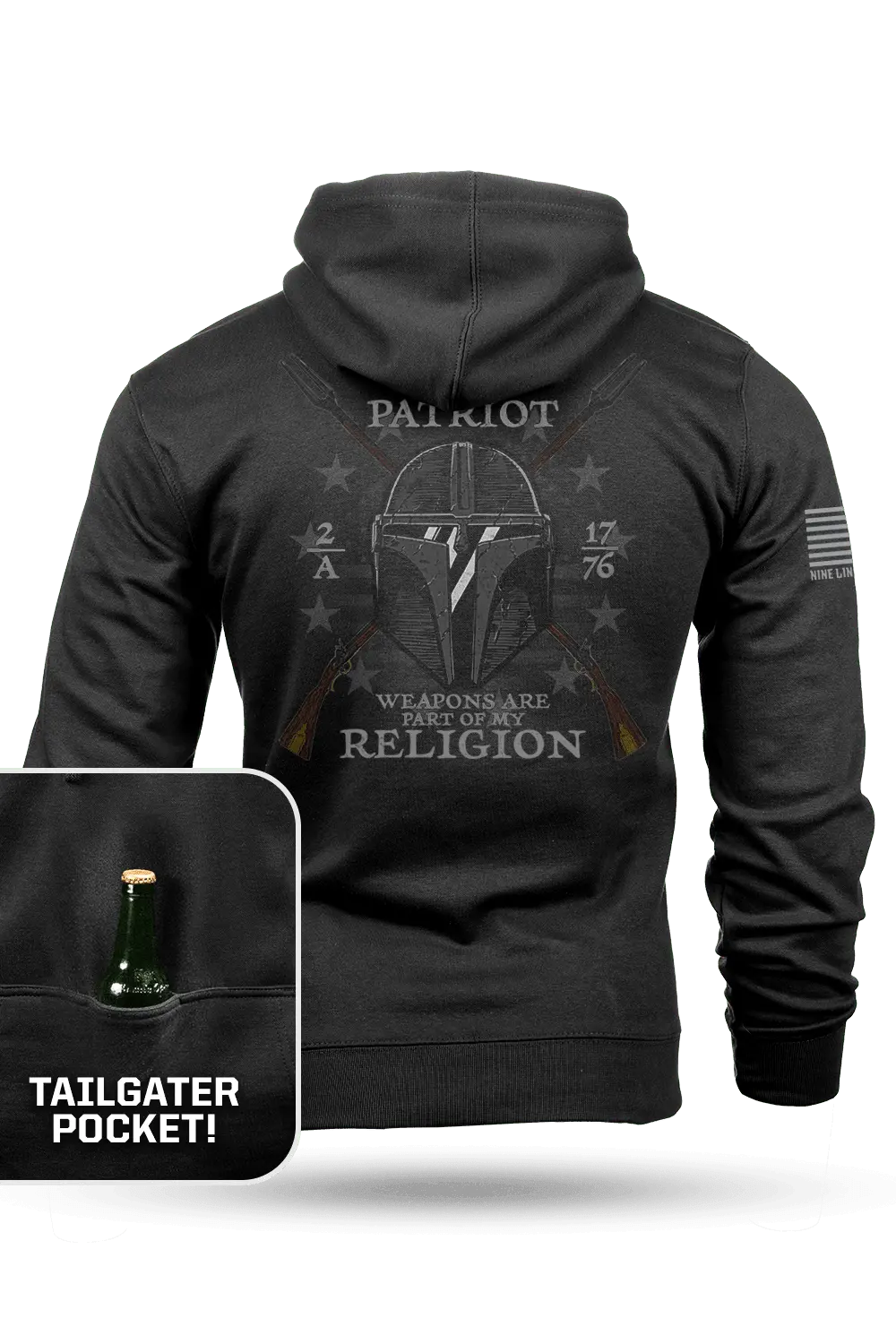 2A My Religion - Tailgater Hoodie 1
