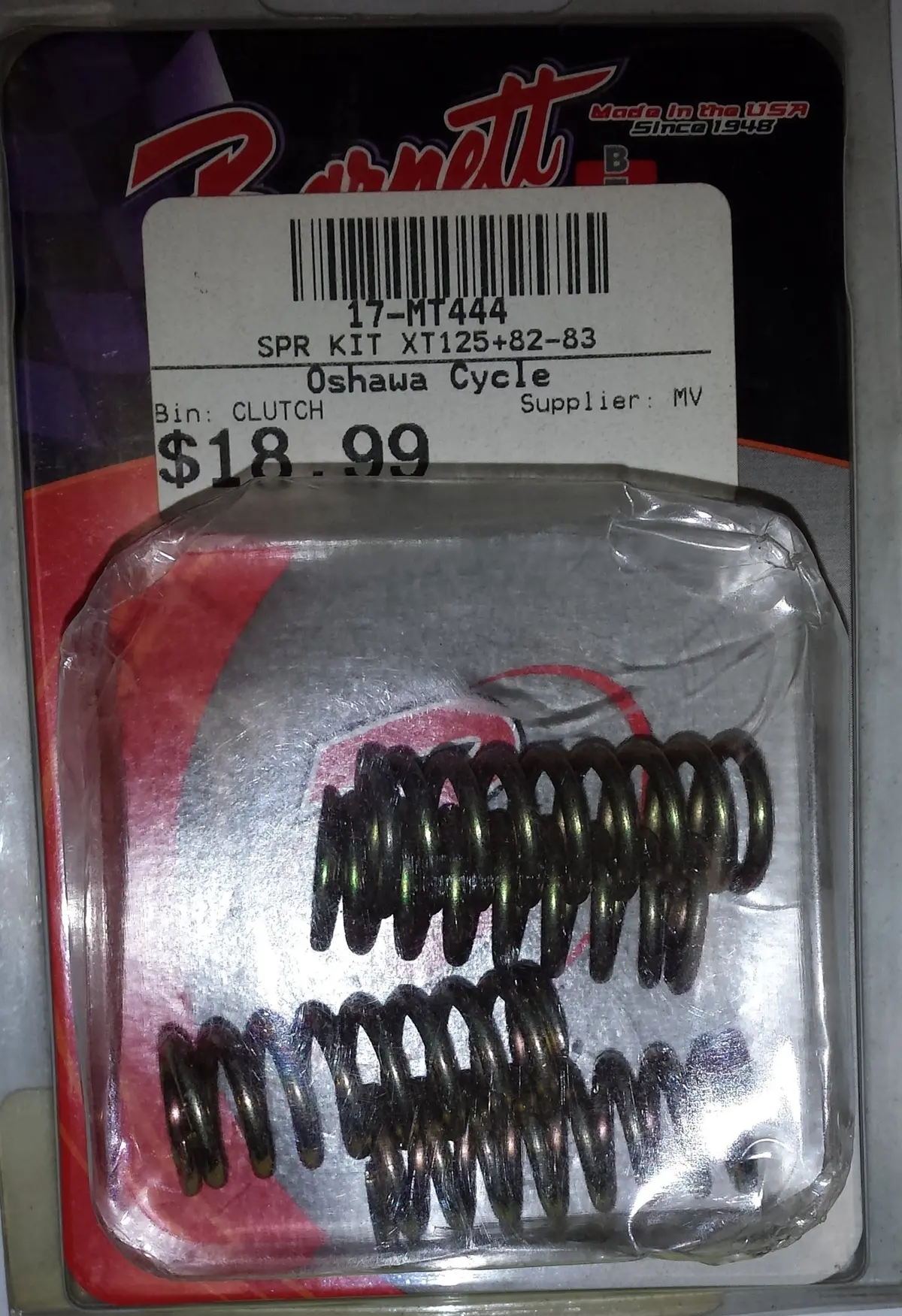Xt125 Clutch Spring Kit 1