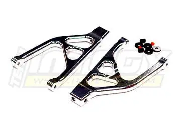 Integy Rc Hobby T3422silver Alloy Rear Upper Arm For 1/16 Traxxas E-Revo Vxl 1