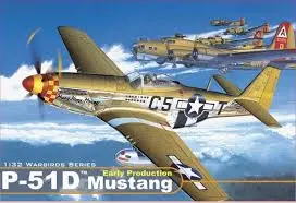 1:32 P-51 D Mustang Early Production (Open Box) 1