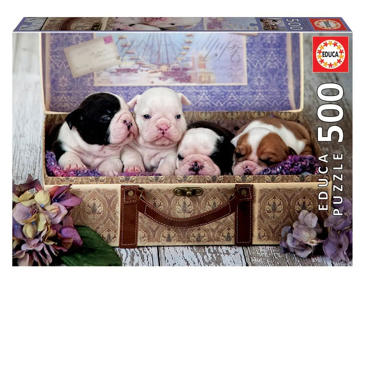 Puppies 500-Piece Puzzle 1