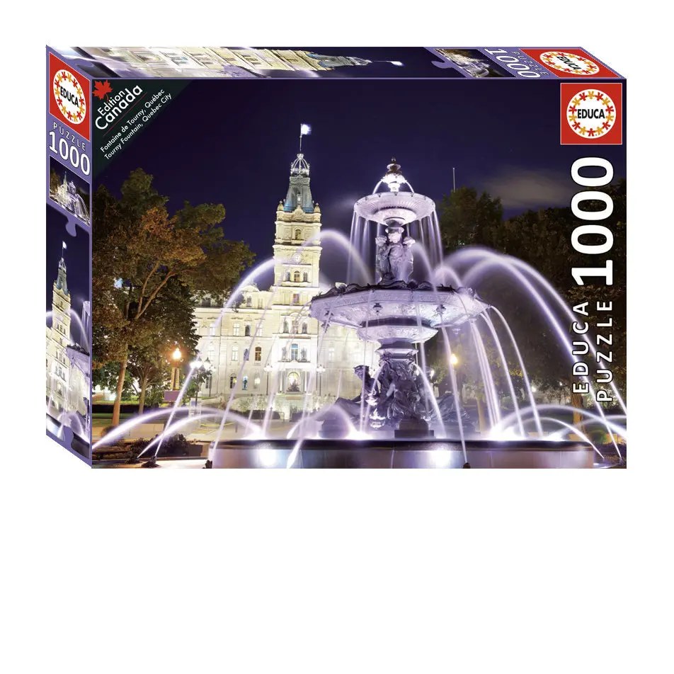 Tourny Fountain, Quebec City 1000-Piece Puzzle 1