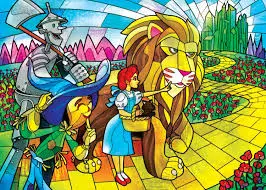 Wizard Of Oz Stained Glass Classics (500 Pc) 1