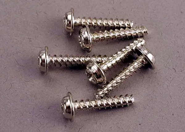 3288 Traxxas Screws, 3X15mm Washerhead Self-Tapping (6) 1