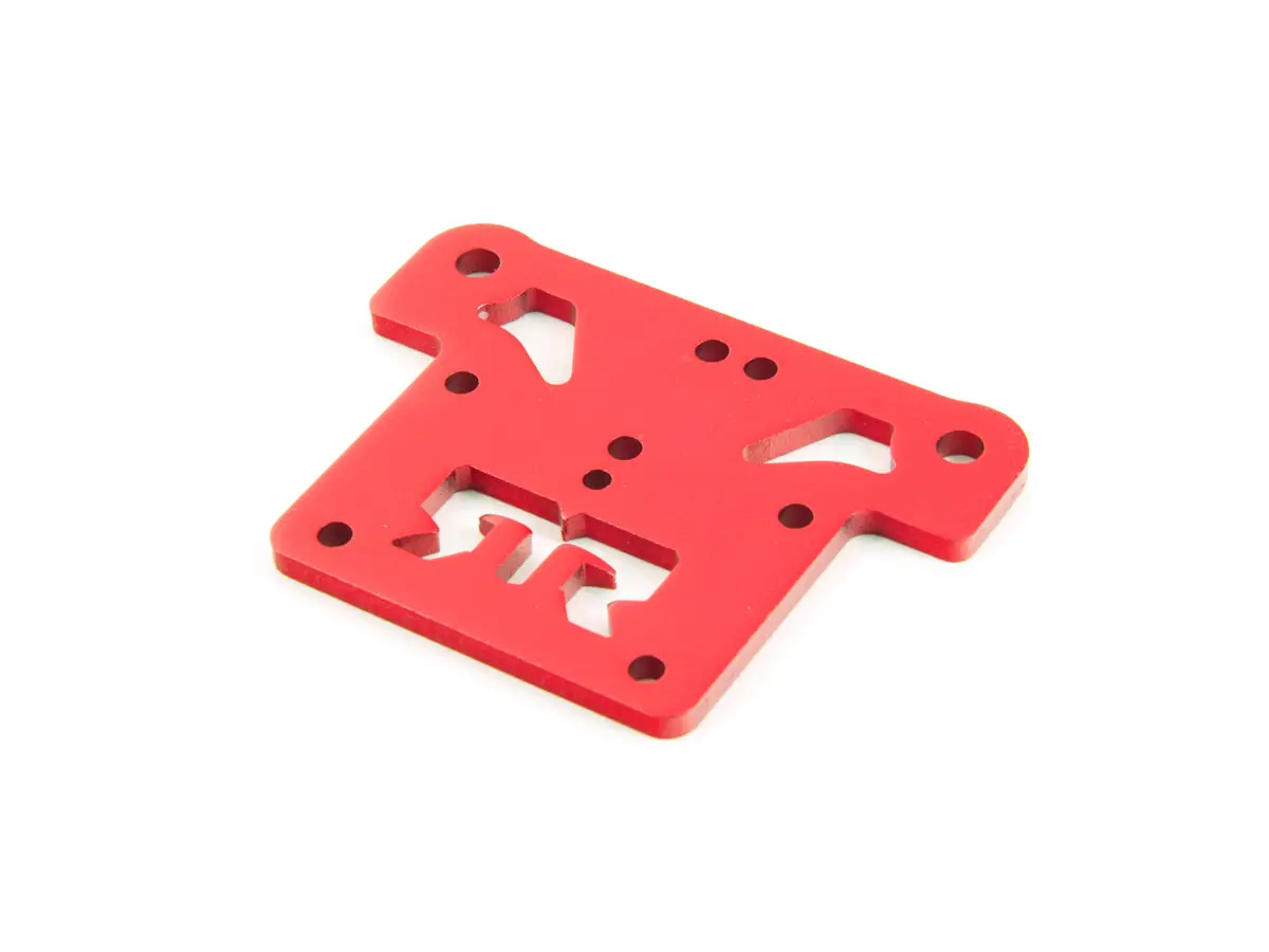 Ar320195 Aluminium Top Plate (Red) (1Pc) -Arac9387 1