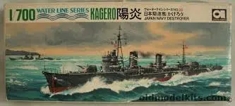1:700 Kageroi Japan Navy Destroyer 1