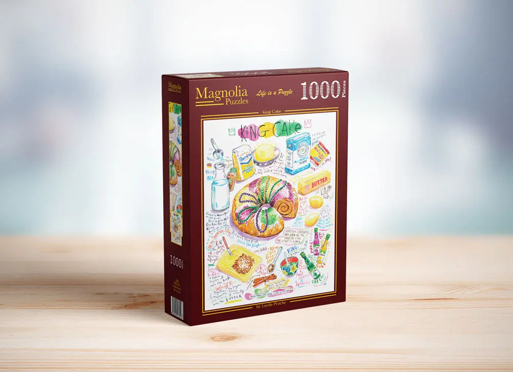 King Cake 1000-Piece Puzzle 1