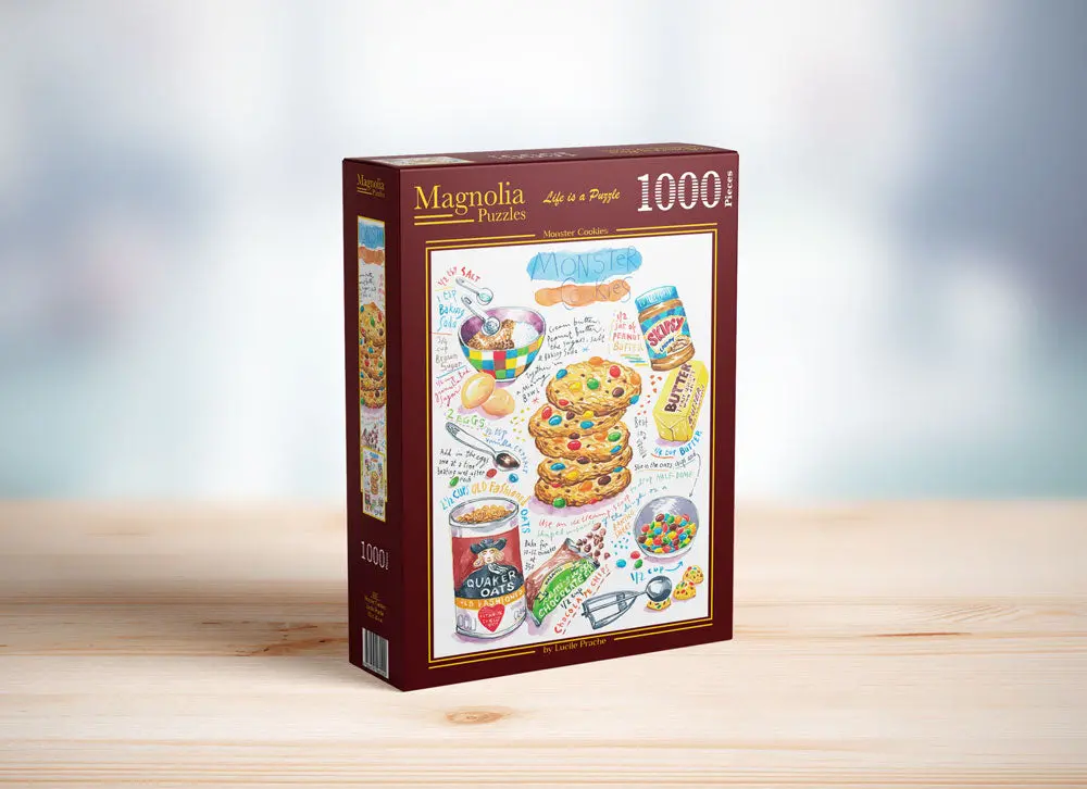 Monster Cookies 1000-Piece Puzzle 1
