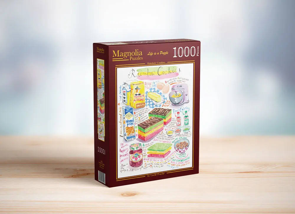 Rainbow Cookies 1000-Piece Puzzle 1