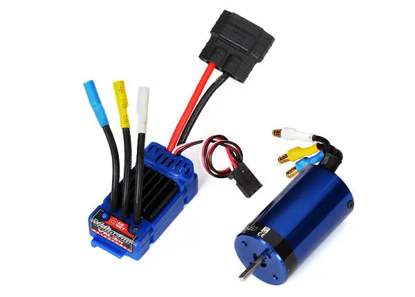 3370 Traxxas Velineon 380 Brushless Motor And Vxl-3M Esc For 1/16 1
