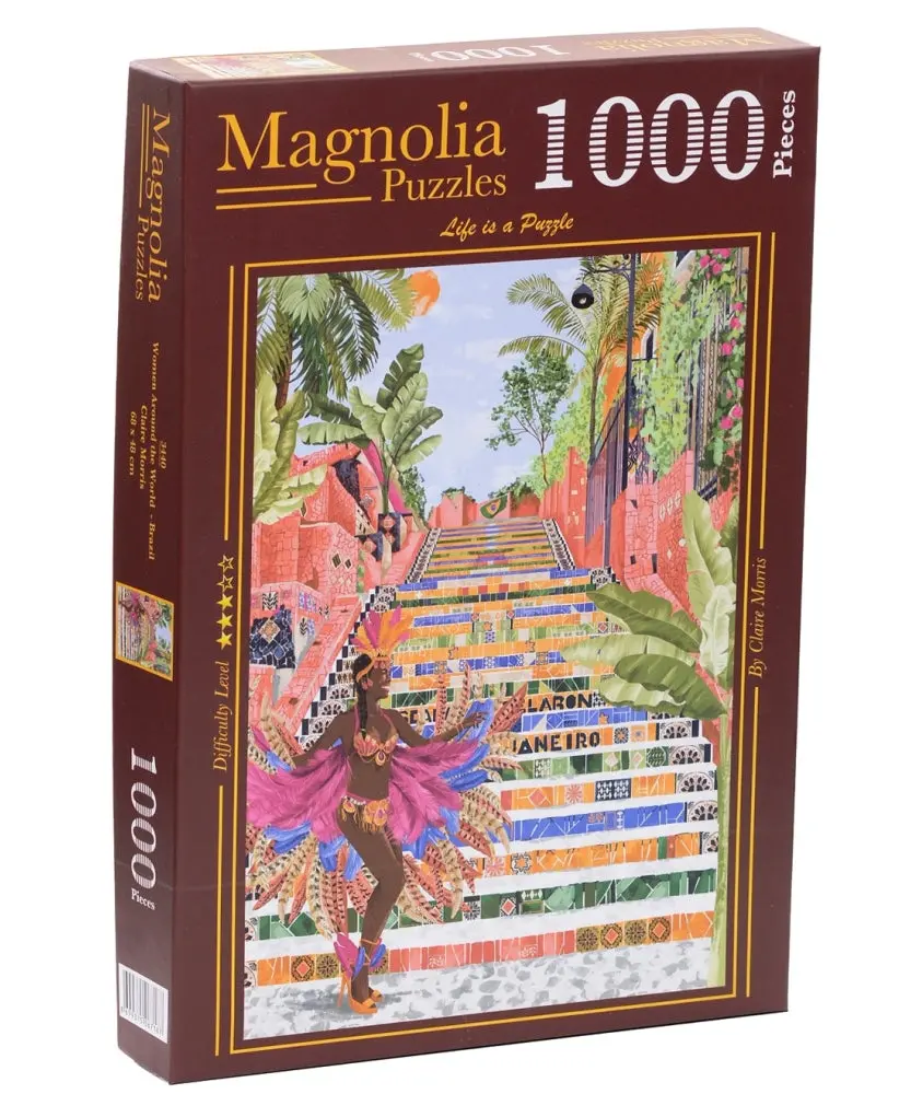 Brazil – Claire Morris 1000-Piece Puzzle 1